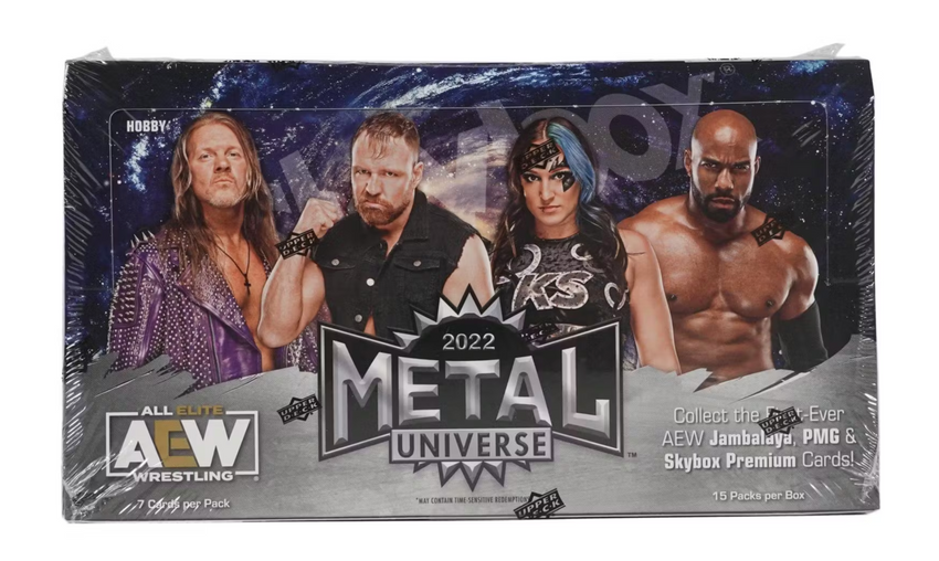 2022 All Elite Wrestling AEW Skybox Metal Universe Hobby Box-Cherry Collectables