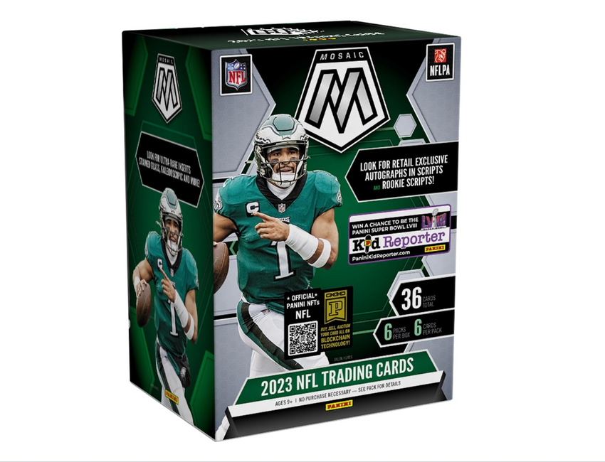 2023 Panini Mosaic Football Retail Blaster Box