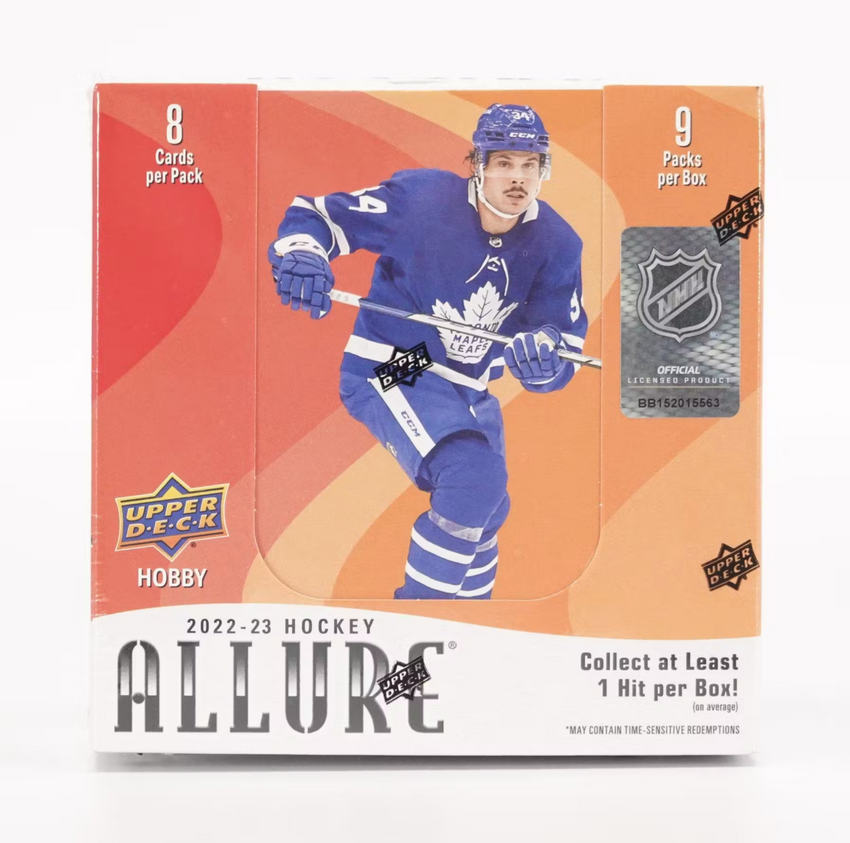 2022-23 Upper Deck Allure Hockey Hobby Box-Cherry Collectables