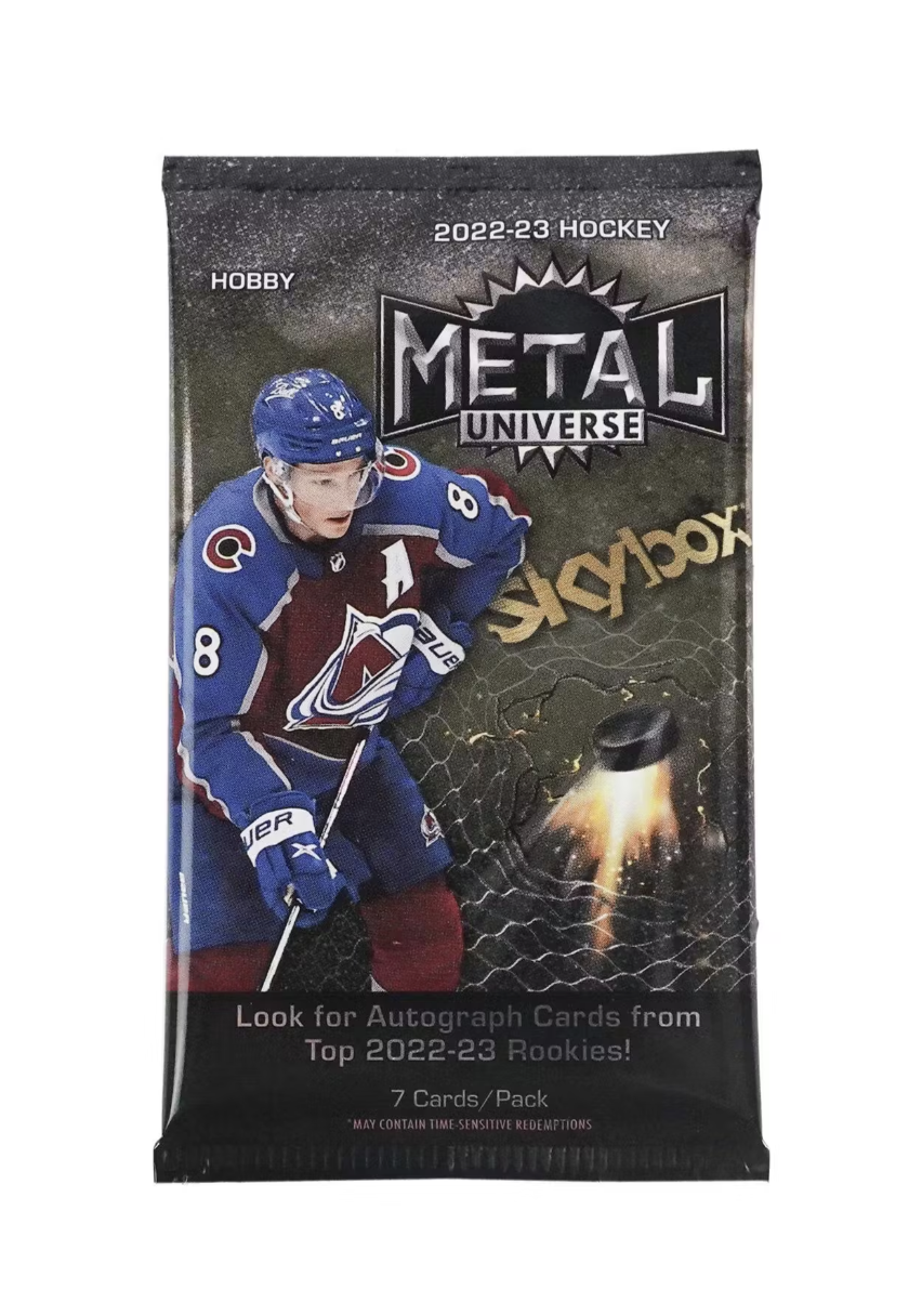 2022-23 Upper Deck Skybox Metal Universe Hockey Hobby Pack