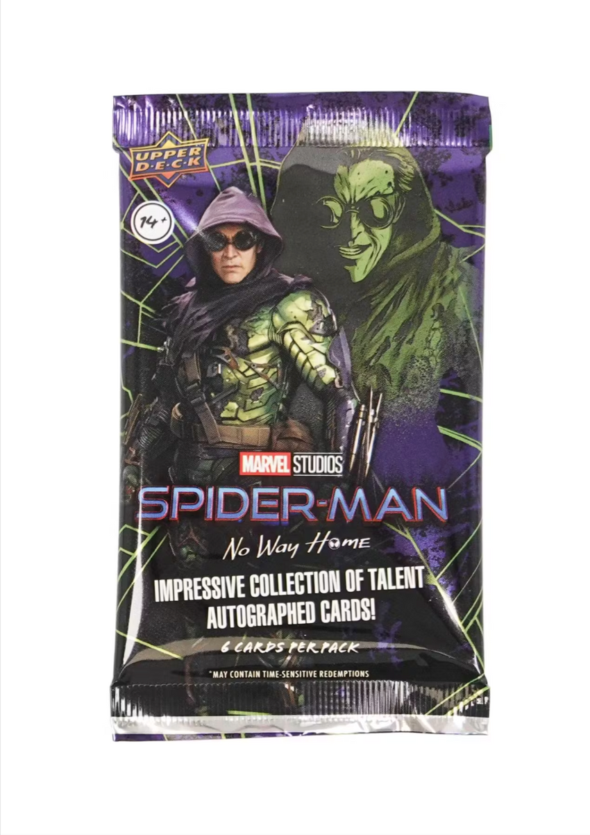2023 Upper Deck Marvel Studios Spider-man No Way Home Hobby Pack