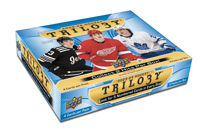 2023-24 Upper Deck Trilogy Hockey Hobby Box (Pre Order Jun 1)