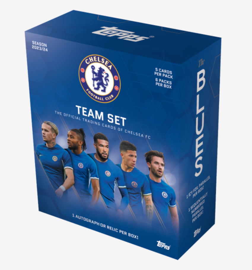 2023-24 Topps Chelsea Soccer Set Box