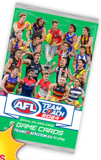 2024 TeamCoach AFL Game Cards Pack