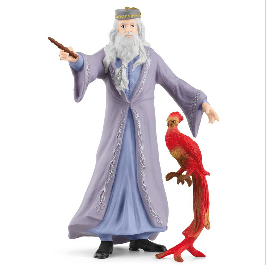 Schleich - Harry Potter Wizzarding World - Dumbledore And Fawkes