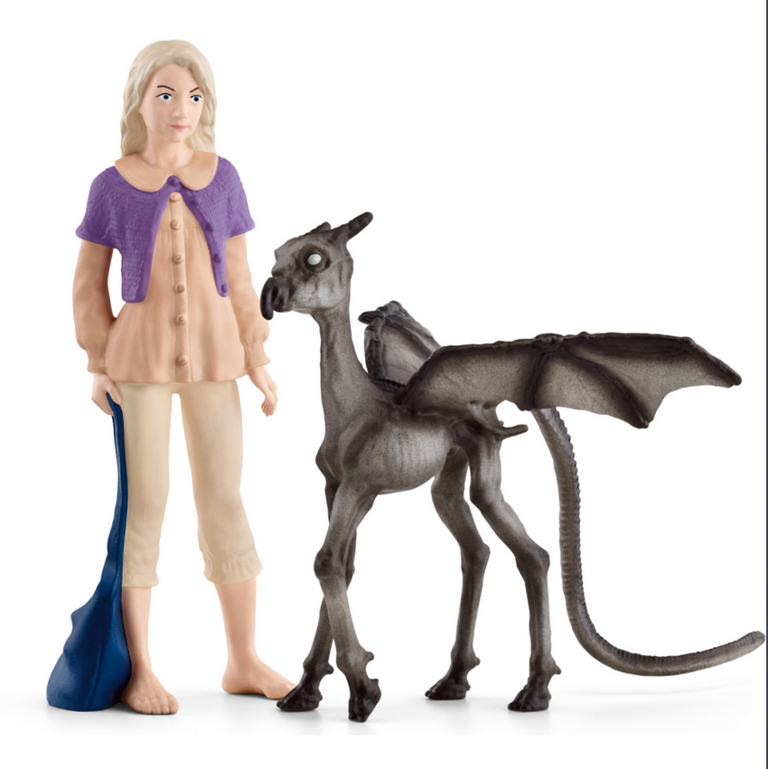Schleich - Harry Potter Wizzarding World - Luna And Baby Thestral