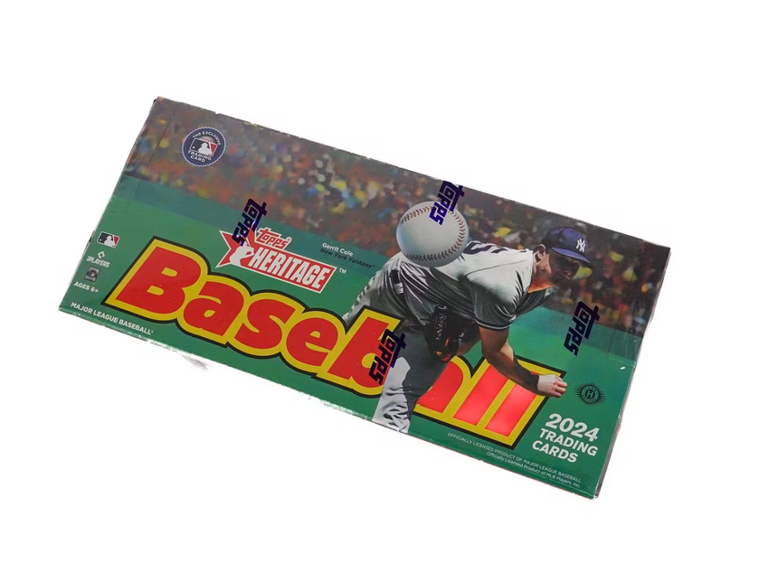 2024 Topps Heritage Baseball Hobby Box Elly De La Cruz Evan Carter