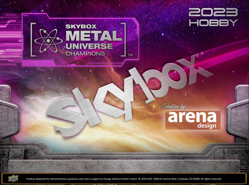 2023 Skybox Metal Universe Champions 1-Box Break #20795 - Random Player - May 20 (12pm)
