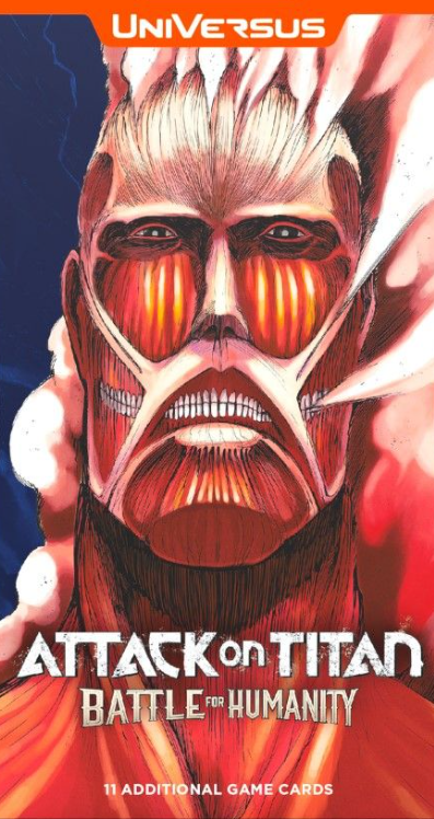 UniVersus Attack on Titan: Battle for Humanity Booster Pack