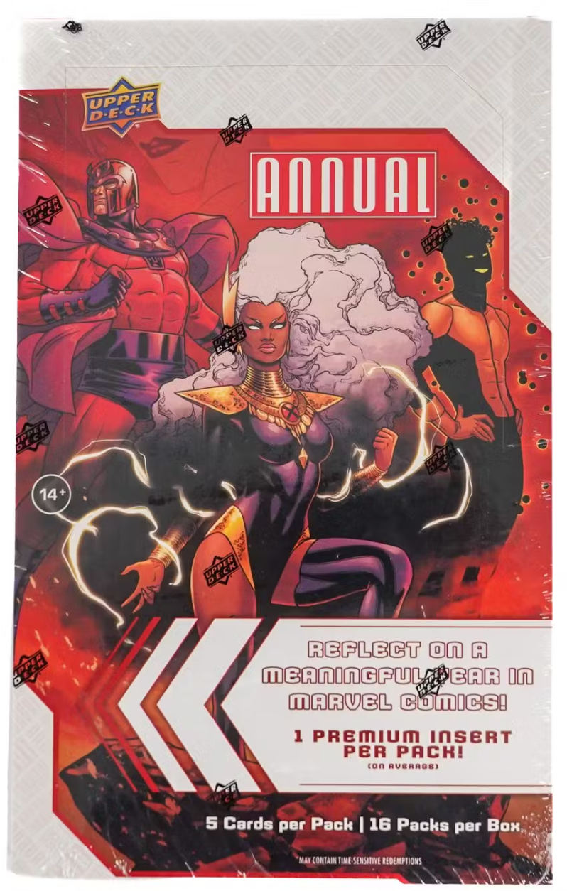 UPPER D·E·C·K MARVEL ANNUAL　新品未開封5パック 2023 Upper Deck Marvel Annual Hobby Box | Steel City Collectibles