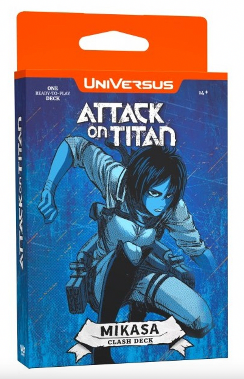 UniVersus Attack on Titan: Battle for Humanity Clash Deck - Mikasa