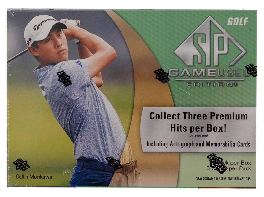 2024 Upper Deck Sp Game Used Golf Hobby Box