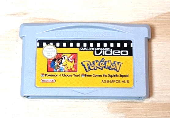 NINTENDO GAME BOY ADVANCE VIDEO: Pokemon I Choose You + Squirtle Squad