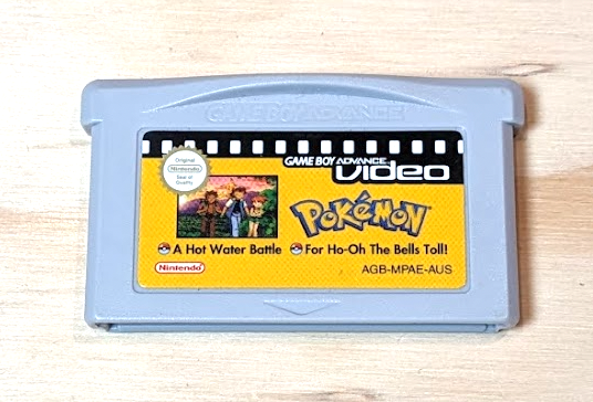 NINTENDO GAME BOY ADVANCE VIDEO: Pokemon A Hot Water Bottle + For Ho-Oh The Bells Toll!