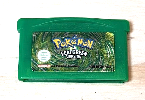 POKEMON LEAFGREEN VERSION Nintendo Gameboy Advance Aus Pal