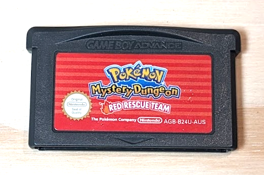 POKEMON MYSTERY DUNGEON RED RESCUE TEAM - Nintendo GBA Aus Pal Cartridge
