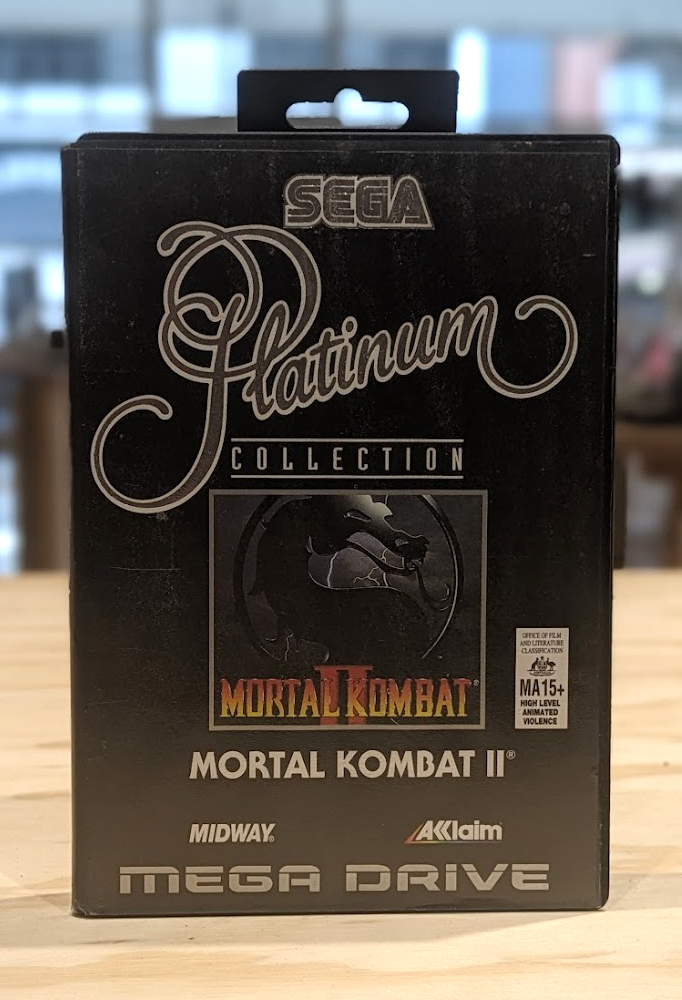 MORTAL KOMBAT 2 Sega Mega Drive Platinum Collection Boxed Game