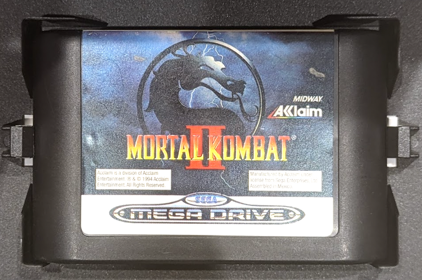 MORTAL KOMBAT 2 Sega Mega Drive Platinum Collection Boxed Game