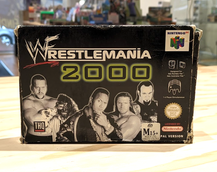 WRESTLEMANIA 2000 Nintendo 64 PAL Boxed Game