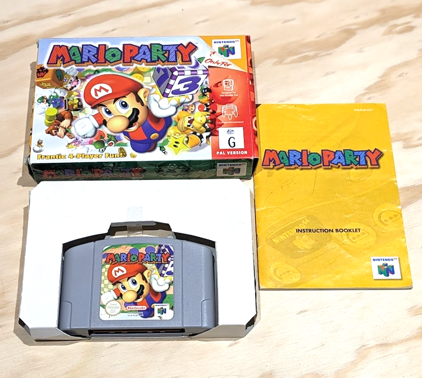 MARIO PARTY Nintendo 64 PAL Boxed Game