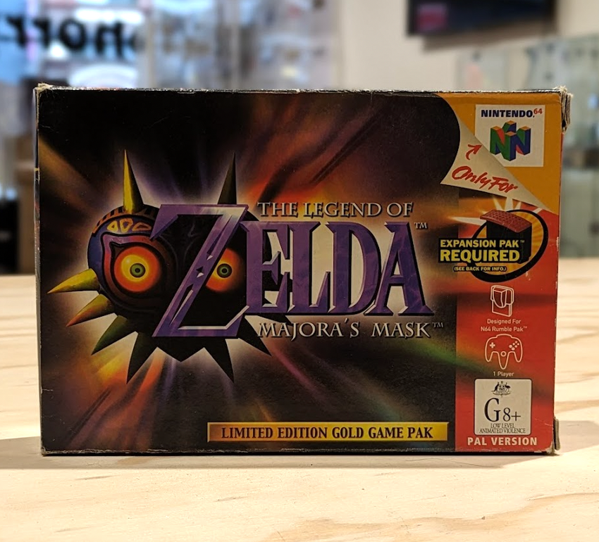 THE LEGEND OF ZELDA MAJORAS MASK Nintendo 64 PAL Boxed Game
