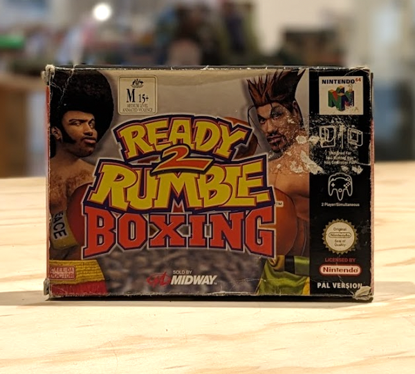 READY 2 RUMBLE BOXING Nintendo 64 PAL Boxed Game – Cherry