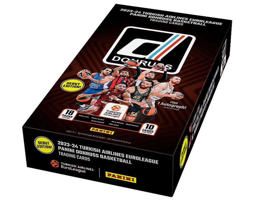 2023-24 Panini Donruss Turkish Airline Euroleague Basketball Hobby Box