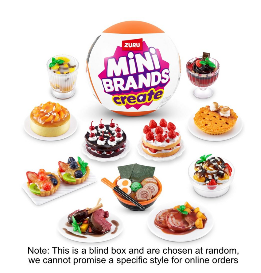Zuru Blind Ball - Mini Brands Create Masterchef Series 1 - One Capsule