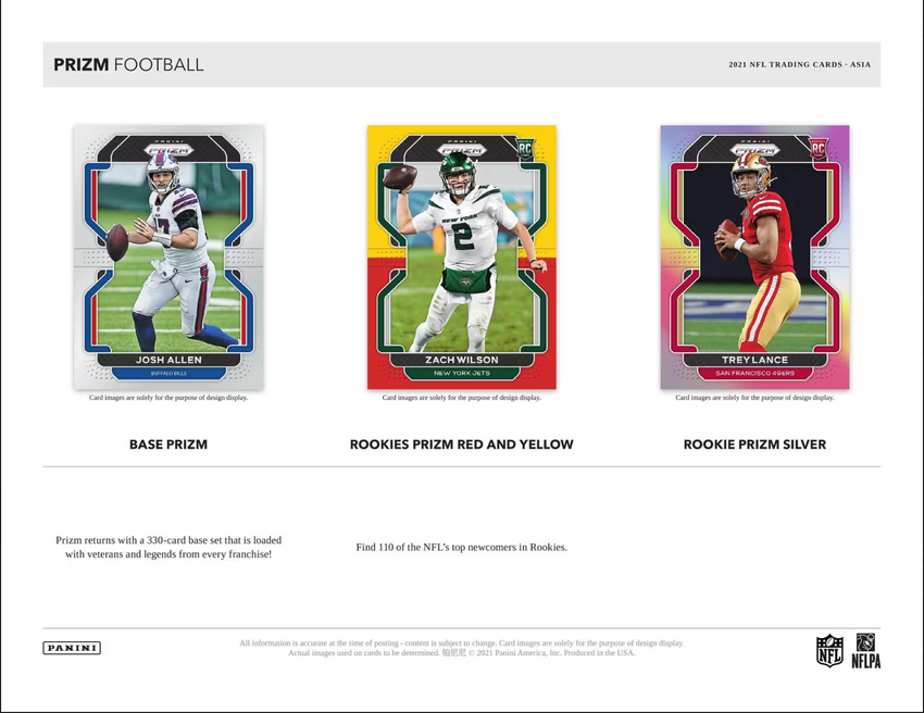 2021 Panini Prizm Football Asia Tmall Box