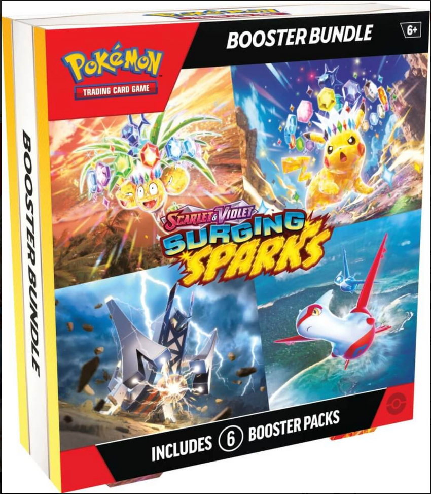 Pokemon TCG SV08 Scarlet & Violet Surging Sparks Booster Bundle