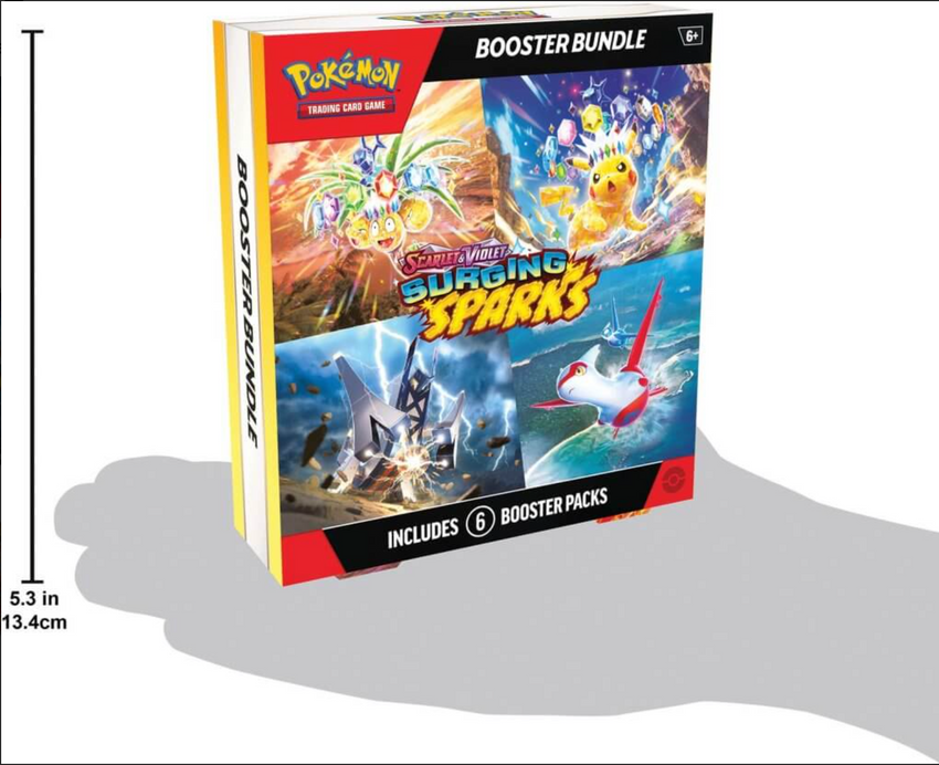 Pokemon TCG SV08 Scarlet & Violet Surging Sparks Booster Bundle