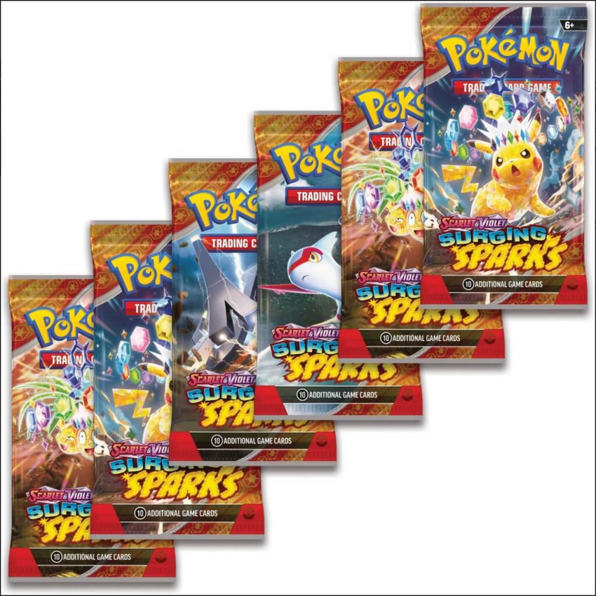 Pokemon TCG SV08 Scarlet & Violet Surging Sparks Booster Bundle