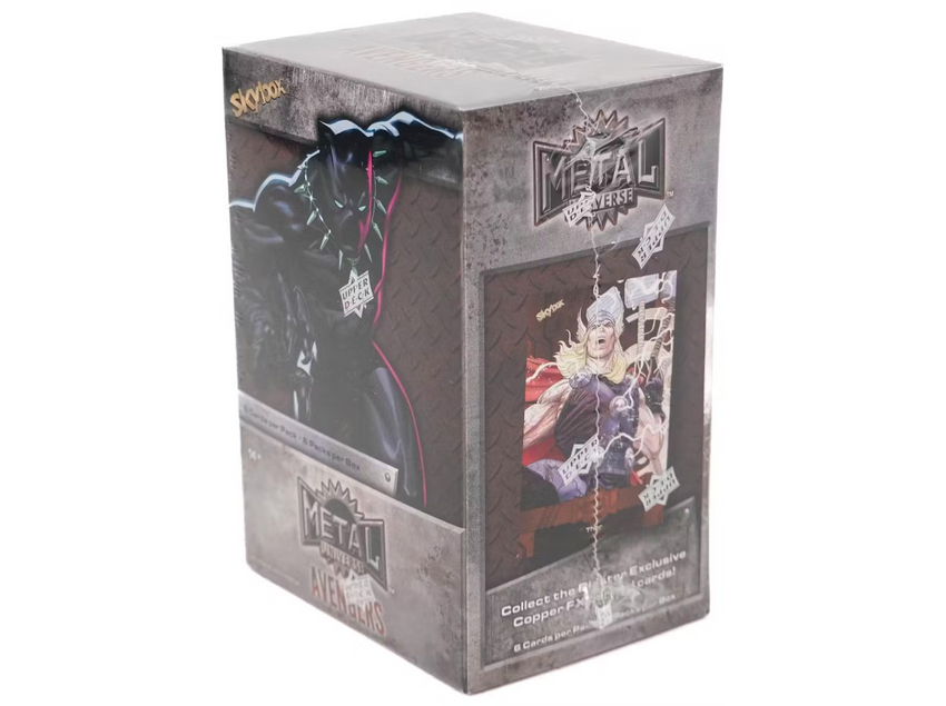 2024 Upper Deck Marvel Avengers Metal Universe 6-Pack Blaster Box