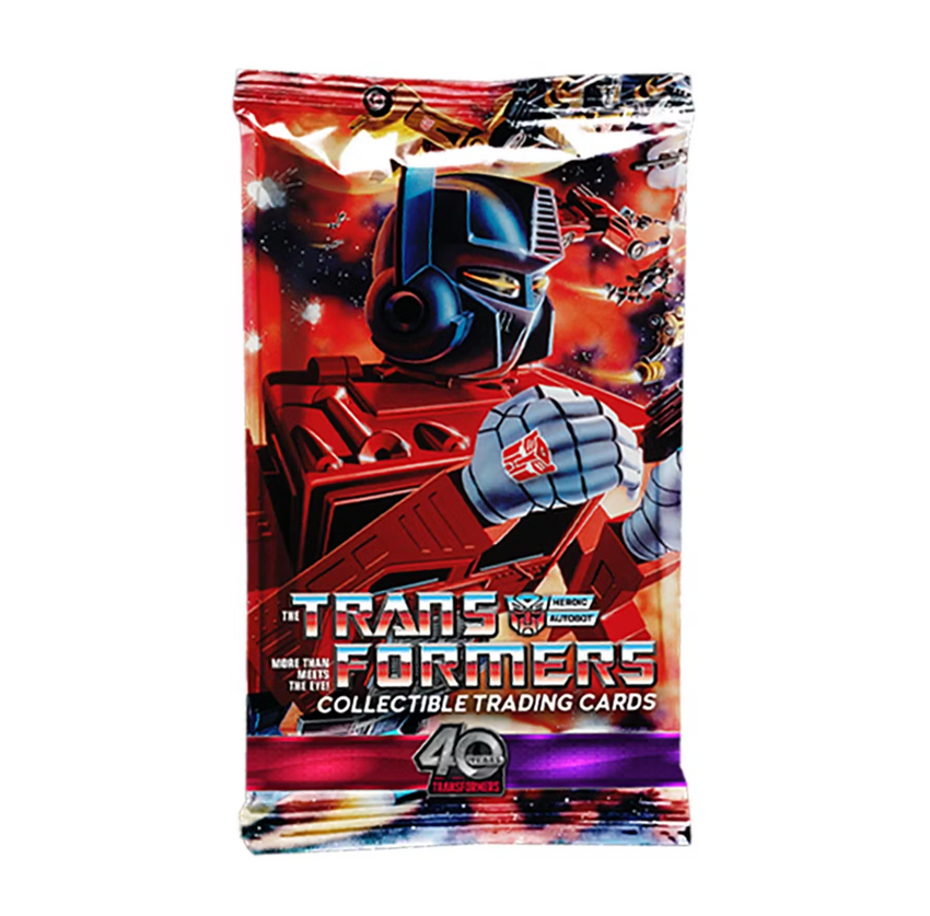 2024 Transformers 40th Anniversary Trading Cards Hobby Pack