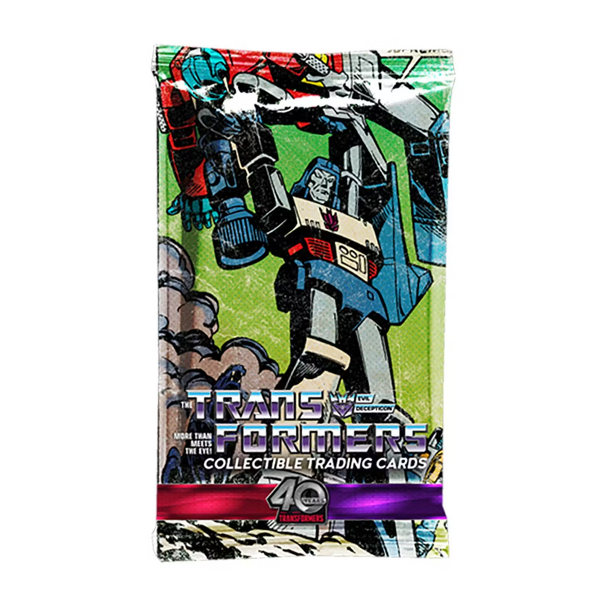 2024 Transformers 40th Anniversary Trading Cards Hobby Pack