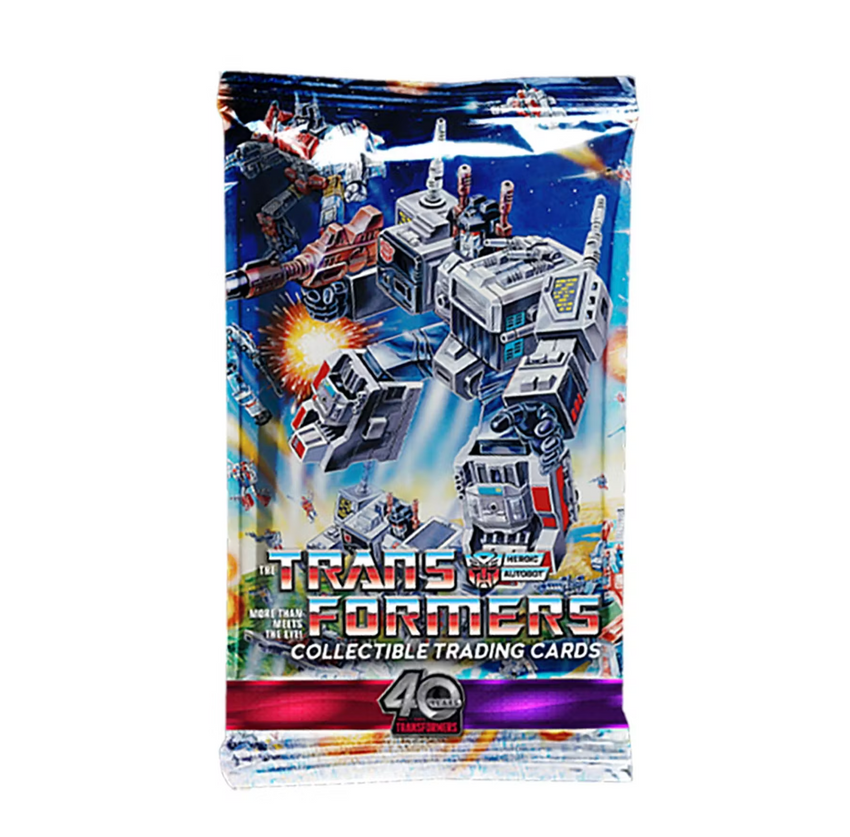 2024 Transformers 40th Anniversary Trading Cards Hobby Pack