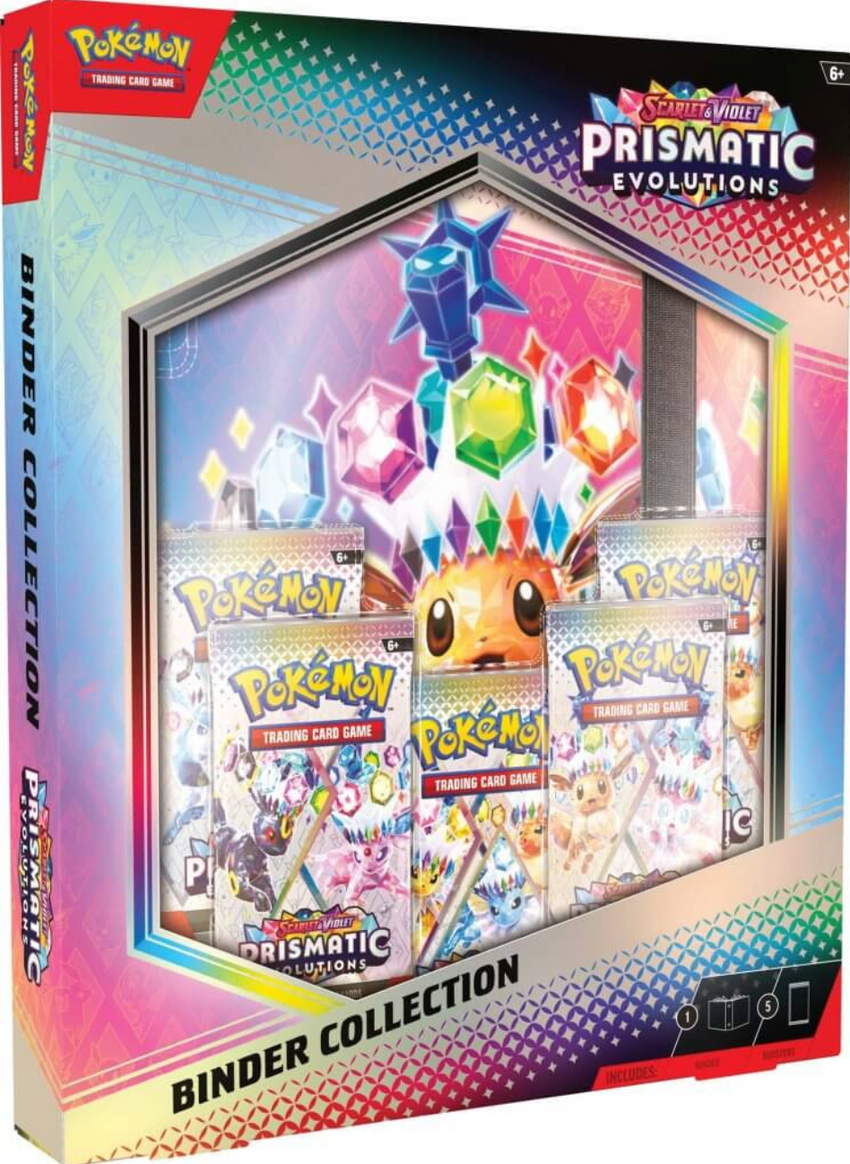 Pokemon TCG SV8.5 Prismatic Evolutions Binder Collection