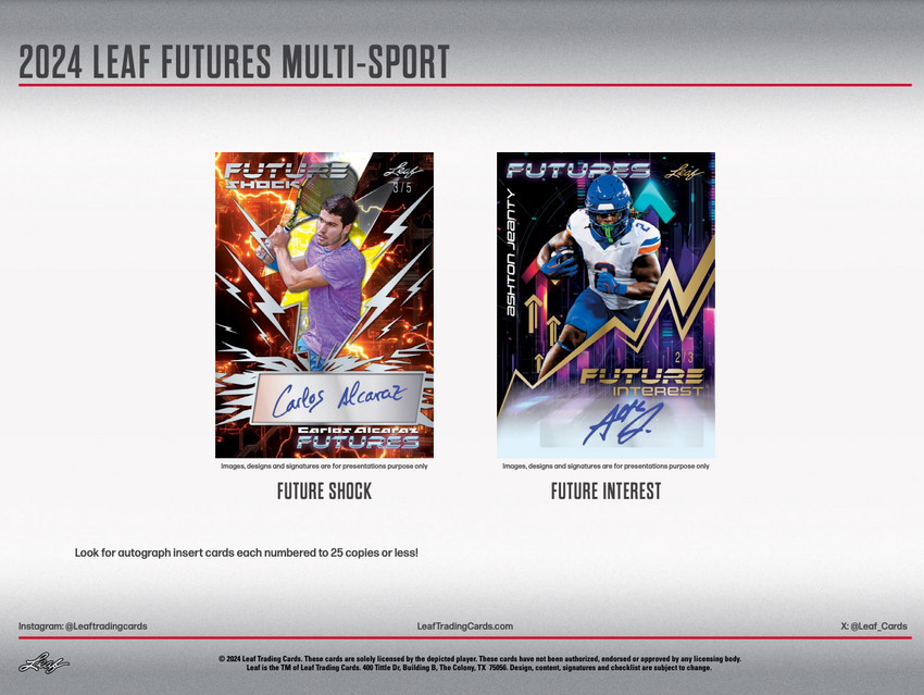 2024 Leaf Futures Multi Sport Hobby Box