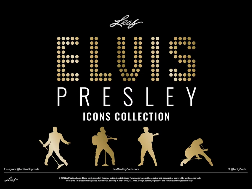 2024 Leaf Elvis Presley Icons 1-Box Break #26620 - Random Hit - Mar 31 (12pm)