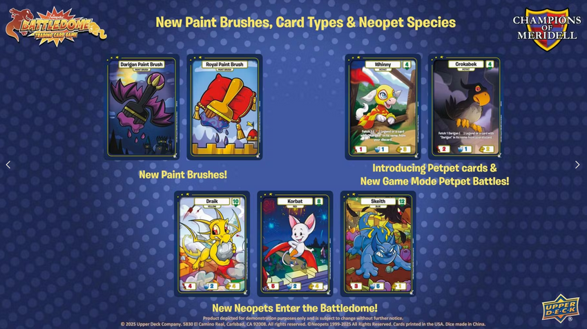 Neopets Battledome TCG: Champions of Meridell Booster Box