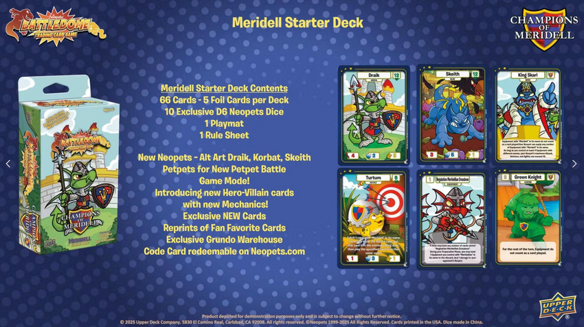 Neopets Battledome TCG: Champions of Meridell Booster Box