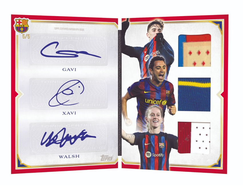 2024-25 Topps FC Barcelona 125 Years Anniversary Soccer Hobby Box
