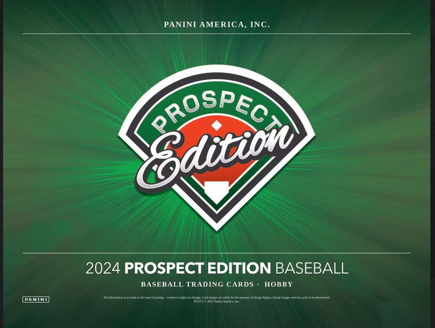 2024 Panini Prospect Edition Baseball Hobby Box