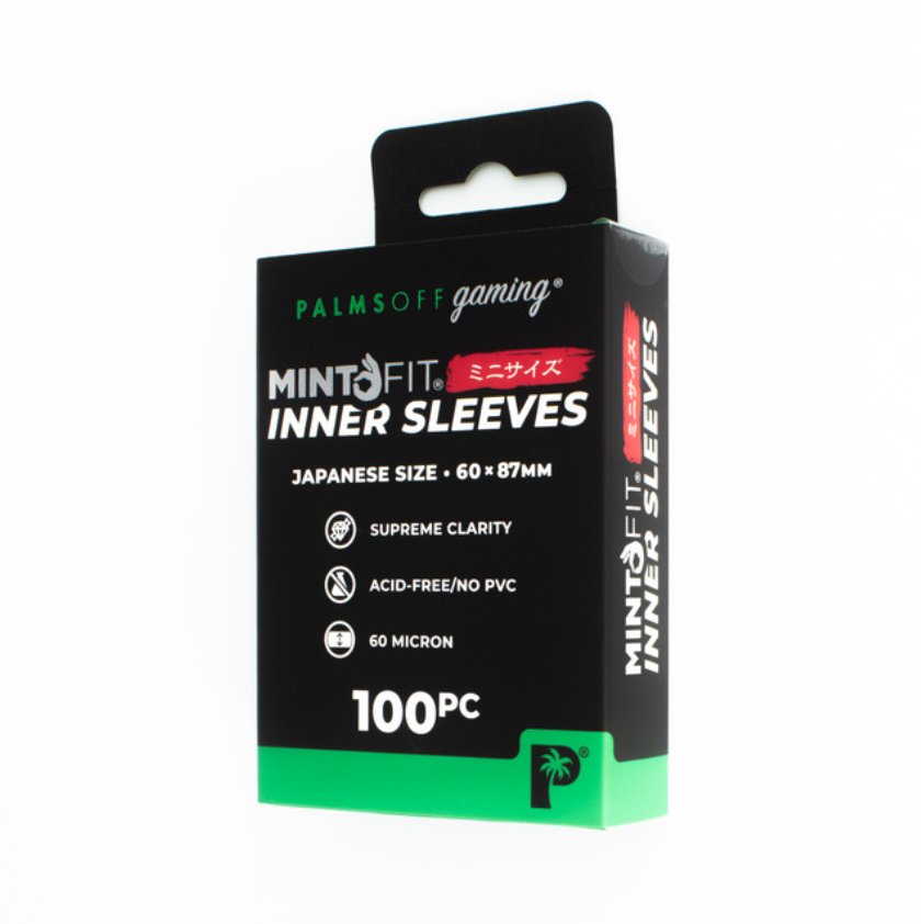 Palms Off Gaming - MintFit Inner Sleeves - Japanese Size