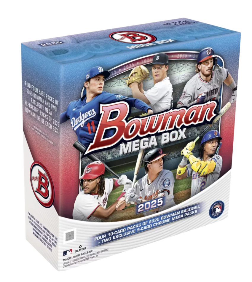 2025 Bowman Baseball Mega Box
