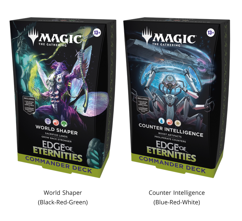 Magic The Gathering - Edge of Eternities - Commander 2-Deck Combo