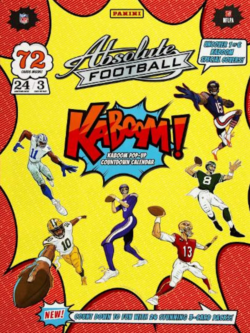 2024 Panini Absolute Football Countdown Calendar Box