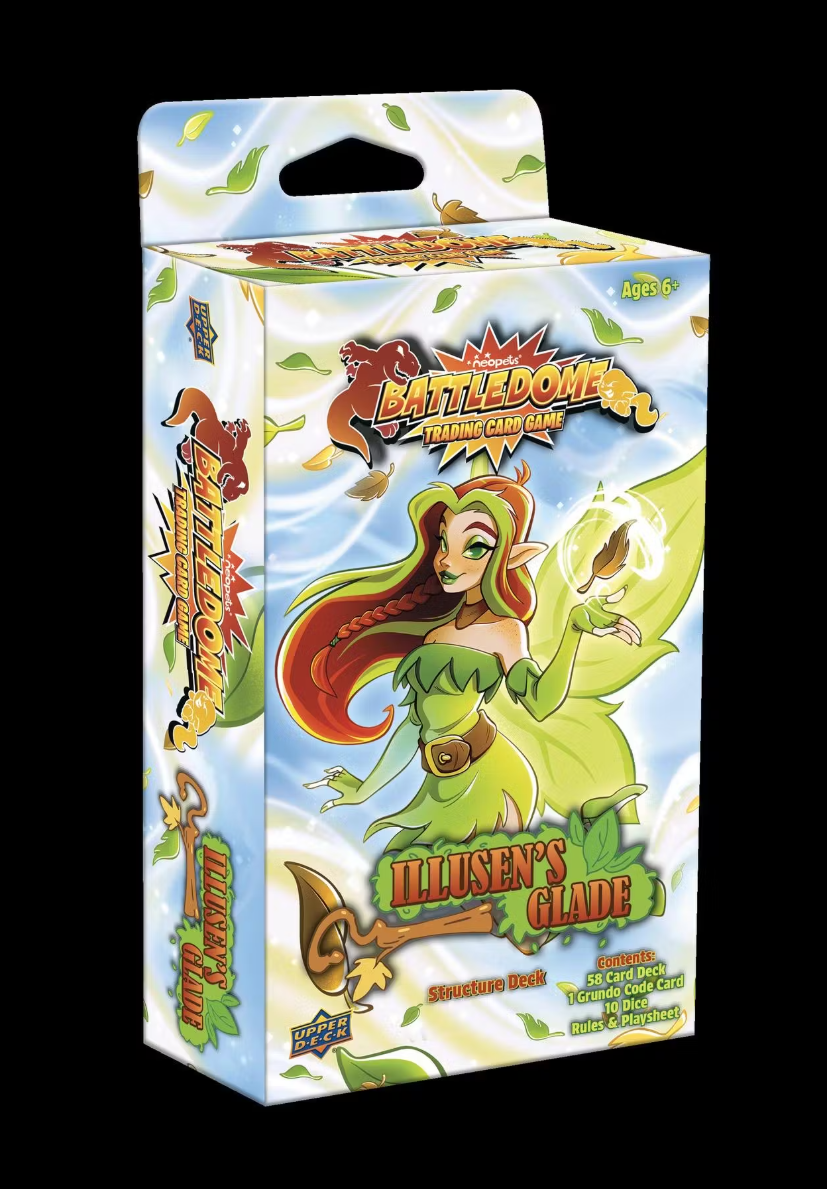 Neopets Battledome TCG: Illusen's Glade Structure Deck Box Cherry Collectables Neopets Battledome TCG: Illusen's Glade Structure Deck Box Cherry Collectables