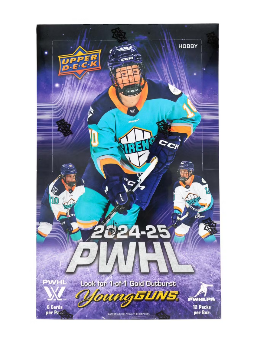 2025 Upper Deck PWHL Hockey Hobby Box