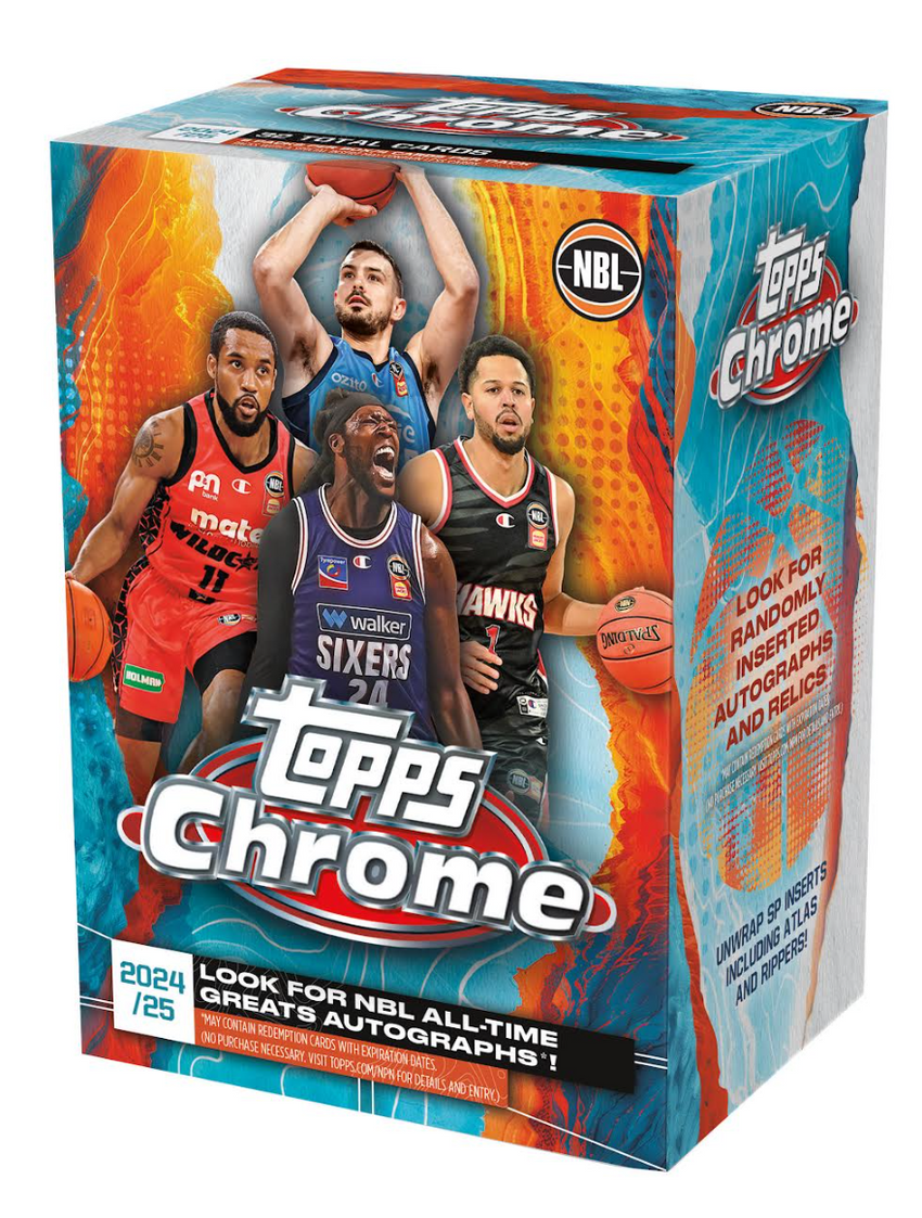 2024-25 Topps NBL Chrome Basketball Blaster Box